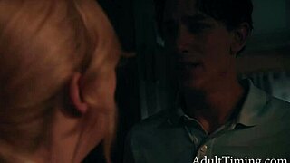 Petite Blonde Virgin Exorcised By Stepbrothers' Double Penetration Creampie