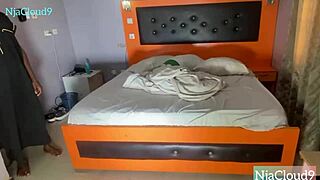 stepmom seduced me in bedroom after bed help, ended squirting hardcore fuck