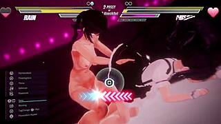 Who Dominates in Futanari Lesbian Anal Battle Round 15?