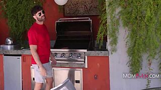 hey bitter ebony stepmom, you using me to spite cheating stepdad's big black cock?