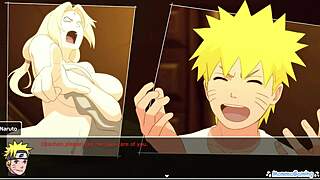 naruto pounds tsunade's pussy in steamy hentai hot springs