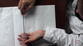 Pov Filipina Nurse Sounds Patient's Huge Cock In Hospital