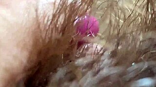 giantess hairy model's extreme close-up clit vagina asshole fetish