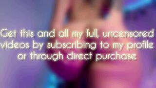 worship these juicy colombian feet then watch ass wink anal fuck squirt