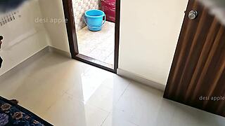 desi maid shreya roy flashes big ass boobs teasing