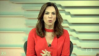 ana paula araujo sexy red bom dia brasil