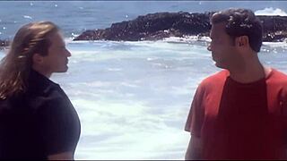 Aurora Snow bent over outdoor, big cock pounds her gaping ass!