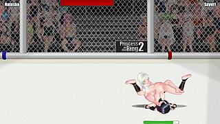 Princess Natacha Vs Sayuri Lesbian Ring Catfight