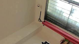 POV Stepson Catches Stepmom Masturbating, Fucks Her Tight Pussy, Cums on Ass