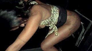 husband tricks skinny milf wife into gloryhole suck and fuck at swing party