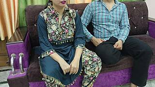 punjabi stepmom punishes horny stepson with rough desi roleplay sex