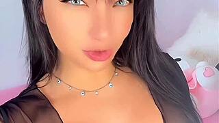 Hot Latina Emanuelly Raquel's Big Ass Teases With Fox Tail Buttplug Dance