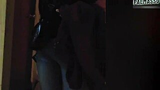 Chubby single mom approached on street fucks for cash creampie doggystyle pov