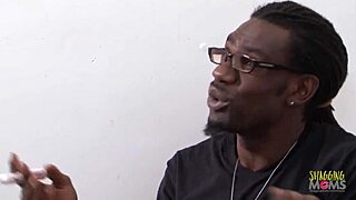 A Long Office Day Ends With Black Milf's Big Cock Cowgirl Deepthroat Surprise