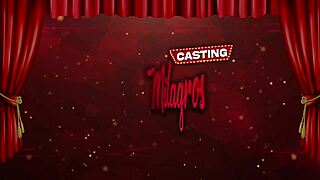 Curvy Peruvian Milagros Raiza's huge natural tits and ass ace the inkaporn casting interview.