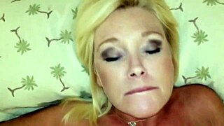 POV Smoking Milf Housewife with Pierced Nipples Rides Cock to Facial Cumshot!