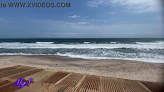 Amateur Voyeur Beach House Pornstar Debut