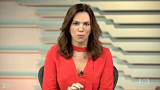ana paula araujo sexy red bom dia brasil