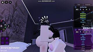 roblox futa orgy pounding every hole in wild condo sex frenzy!