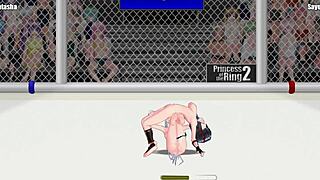 Princess Natacha Vs Sayuri Lesbian Ring Catfight