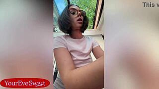 Eve Sweet Drenches Herself Riding Dildo Craving You