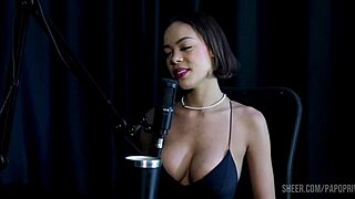 Nerdy Latina Alice Vasconcelos Teases See-Through In BDSM Casting Interview