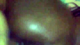 Ebony Teen's Fat Ass Bounces On Backshots From Big Cock