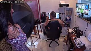 i get so wet backstage fanny mello parties in brazilian bathroom