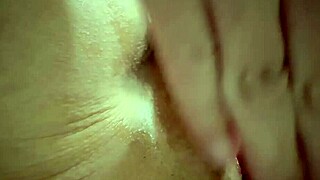Amateur shaved pussy closeup 268 days post-virginity
