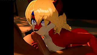 five furry sluts take anal assfucking with blowjobs and natural tits