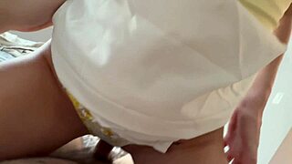 busty babysitter jessica aaren crushes on you with deepthroat pov ride