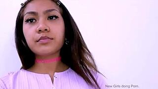 Fresh Asian Model Overwhelmed by Audition Fuck Ecstasy