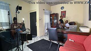 Italian Bbw Big Ass Natural Tits Anal Fucked In Office