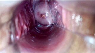 what if her vagina pulsed with orgasm from deep speculum play?