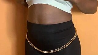 African Ebony Tight Pussy Takes Big Cock Back Shots Rough