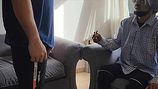 explosiva 18yo latina stepsis rides stepdad raw homemade creampie sex