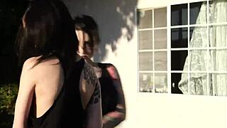 Alternative Goth Slut Facial Explosion!