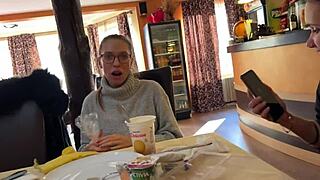 Wanna see Laura Quest flash tits outdoors?