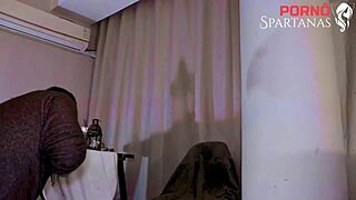 halloween nun bent over for juicy brazilian pussy pounding and rough riding
