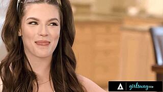 redhead milf lauren phillips tempts fiona frost beachside nudist fun