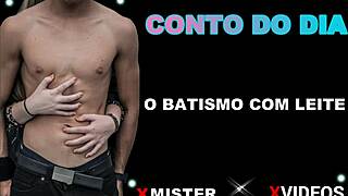 brazilian amateur erotic baptism with hot milk creampie