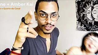 Why Does Petite Brazilian Pawg Amberzinha Fall Off Bed Riding Big Cock?