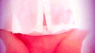 Lucy Lake's Wet Pee Orgasm In Garter Belt Stockings