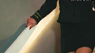 TSA Frees Guilty Teen 18+ But Flight Attendant Scissors Punishes Her Lesbo Style