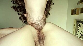 Chubby BBW Milf's Hairy Pussy Creampied Hard and Deep