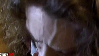 Redhead Cougar Master Sucks Shaundam Big Black Cock Cum