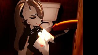 five furry sluts take anal assfucking with blowjobs and natural tits