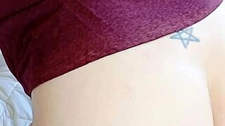 hey this horny mature blonde massages her huge pussy so well