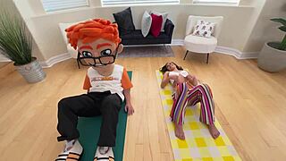 i stretch petite scarlett page teen goddess hardcore yoga fucking