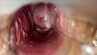 what if her vagina pulsed with orgasm from deep speculum play?